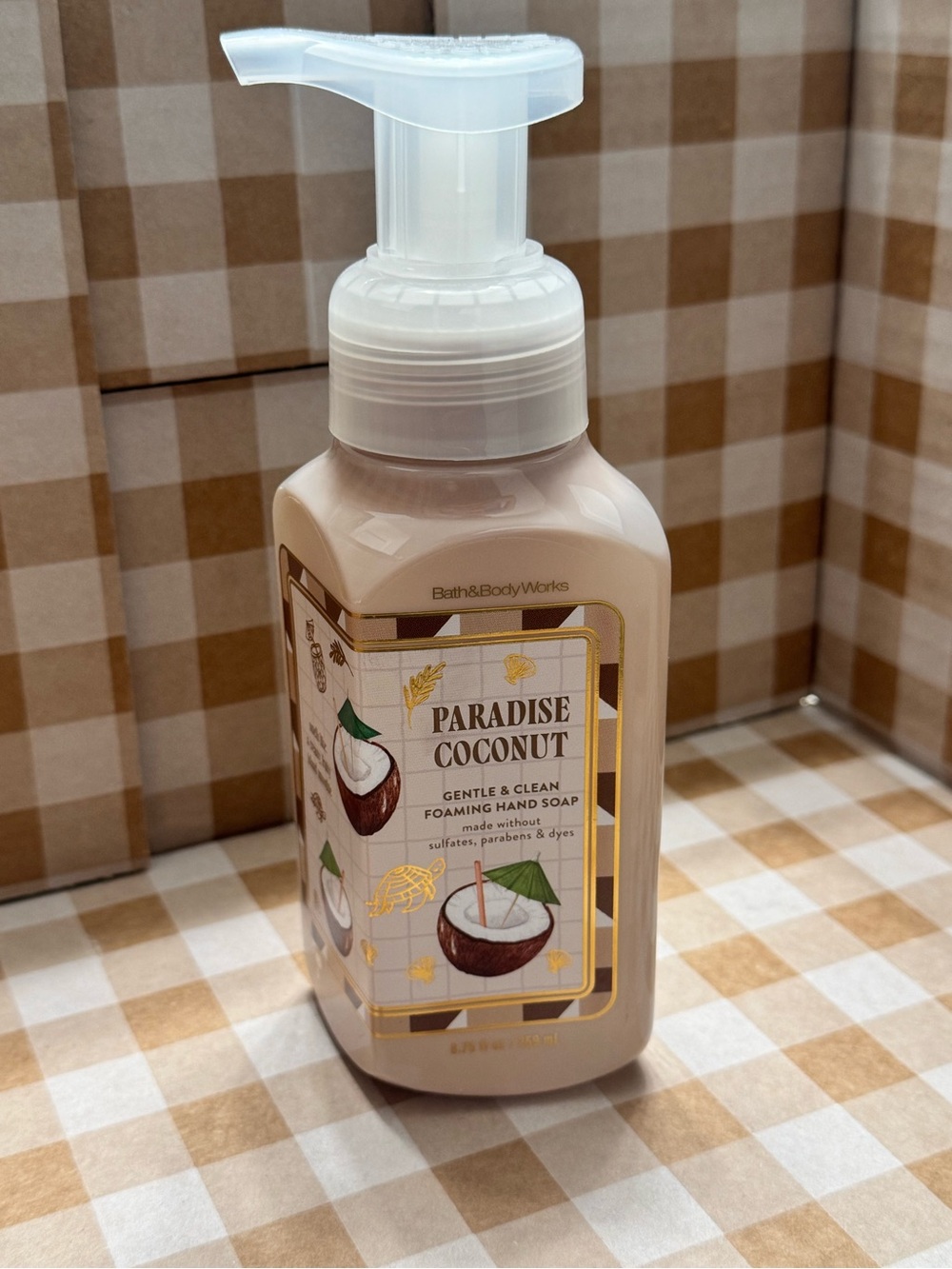 NEW B&BW Paradise Coconut Foaming Hand Soap